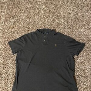 Ralph Lauren Men's Charcoal Polo Shirt